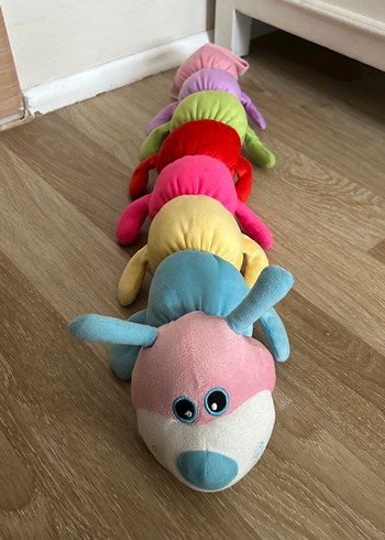 Renkli Peluş Oyuncak Tırtıl - Görsel 2