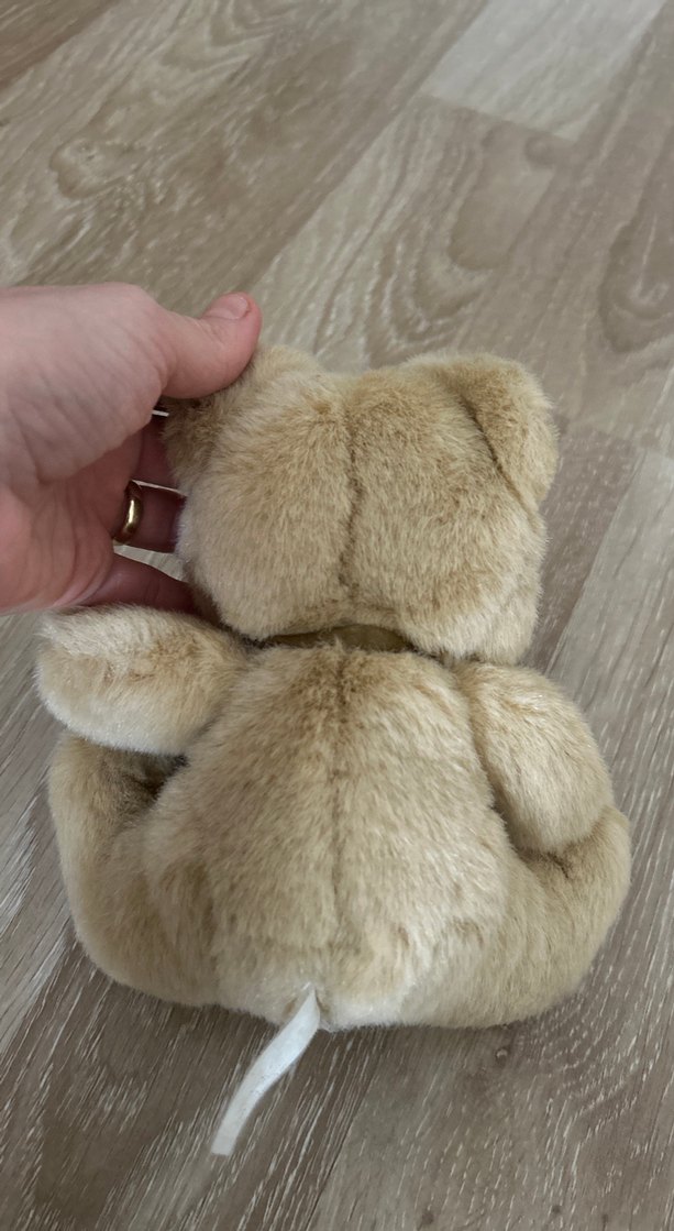 Bej Peluş Ayıcık Oyuncak - Görsel 2