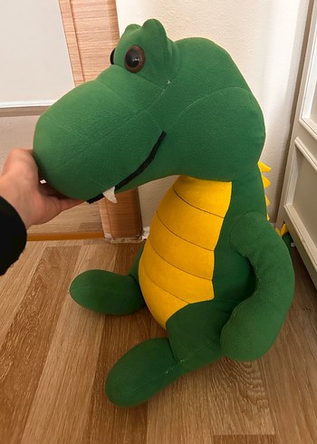 Yeşil Timsah Peluş Oyuncak - Görsel 3