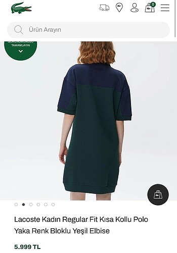 Lacoste Lacoste elbise