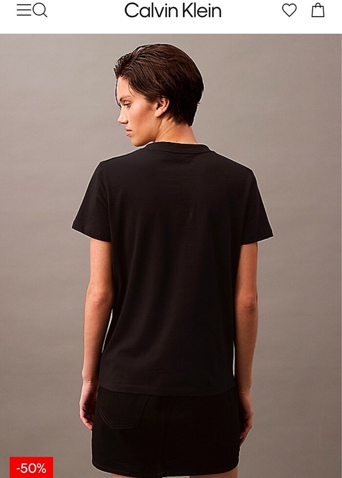 Calvin klein tişört - Görsel 3