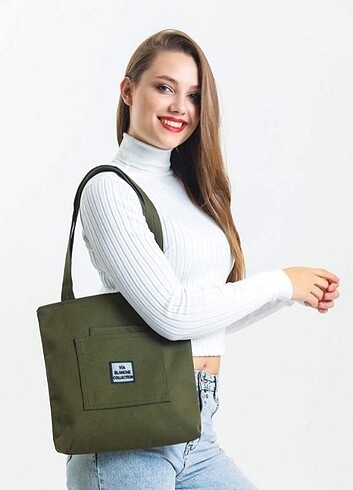Diğer Yeşil 3 bölmeli kol ve omuz çanta 