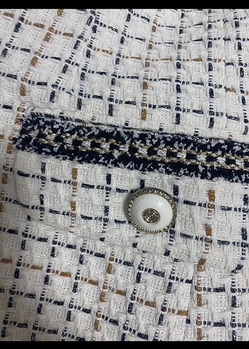 Kışlık tuvit iç astarlı blazer Ceket - Görsel 6