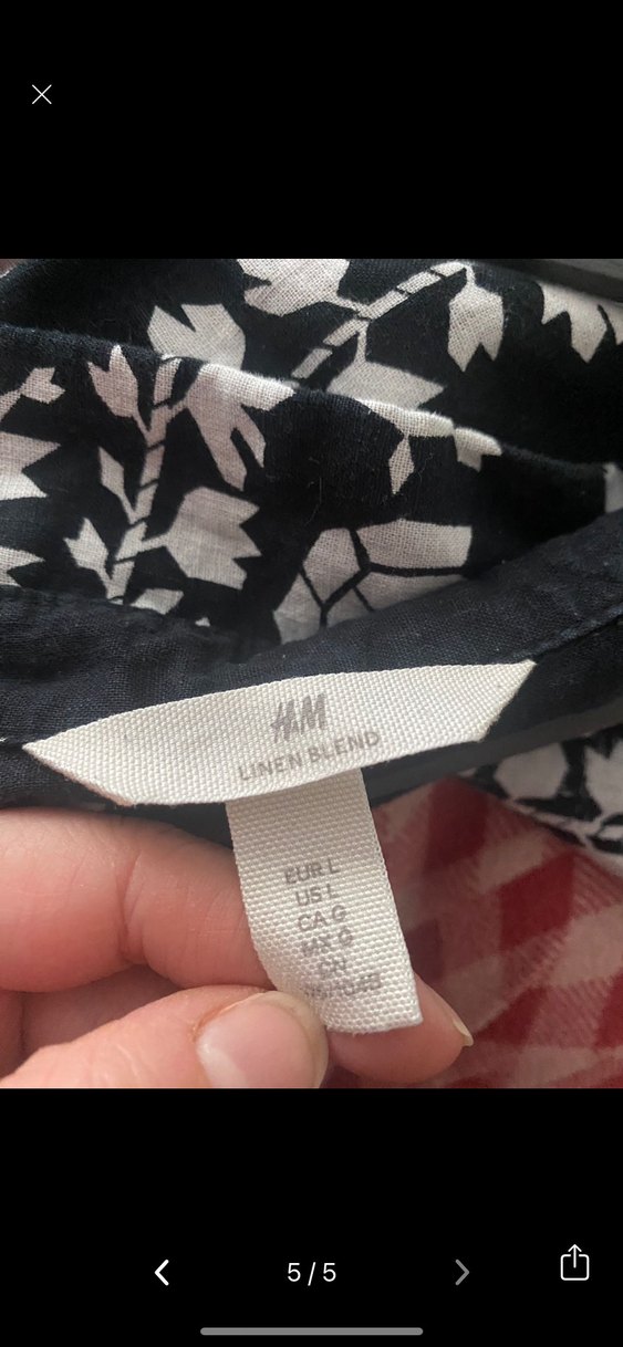 Hm yandan bağlamalı Bohem Desenli Uzun Elbise - Görsel 5