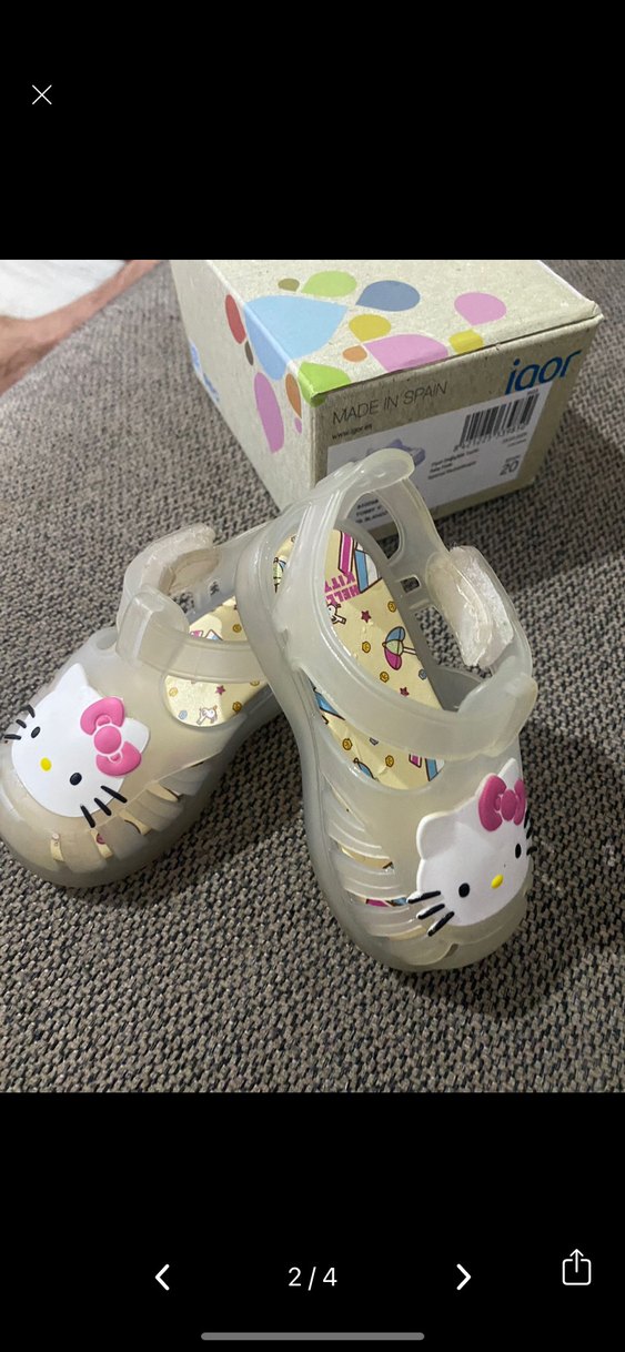 İgor Kız Çocuk Hello Kitty Sandalet - Görsel 2