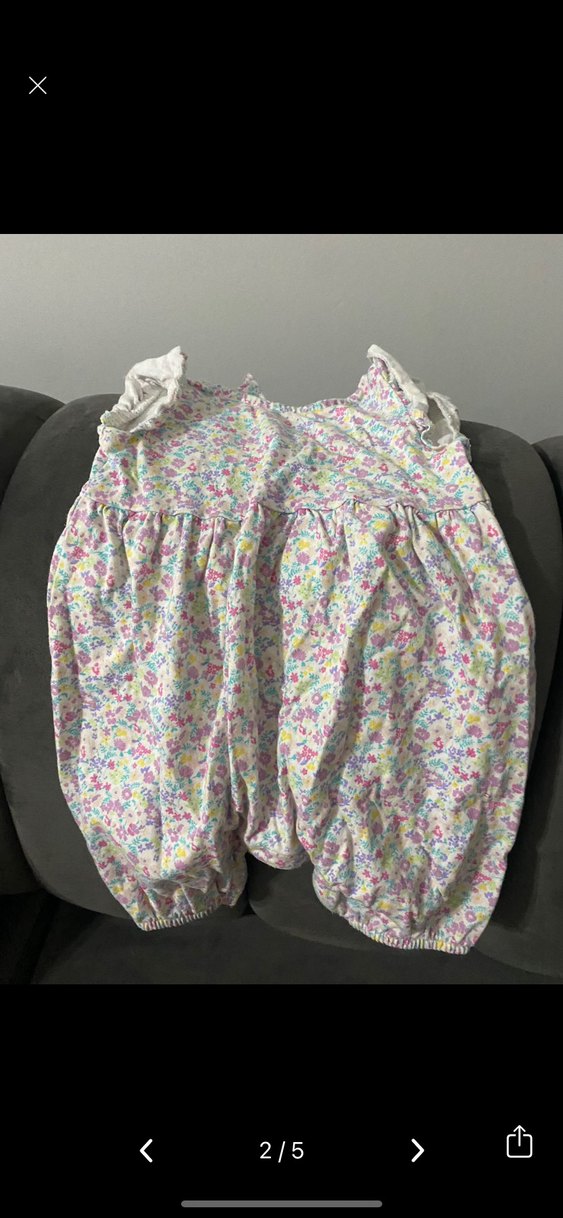 M&S marka çiçekli tulum - Görsel 2