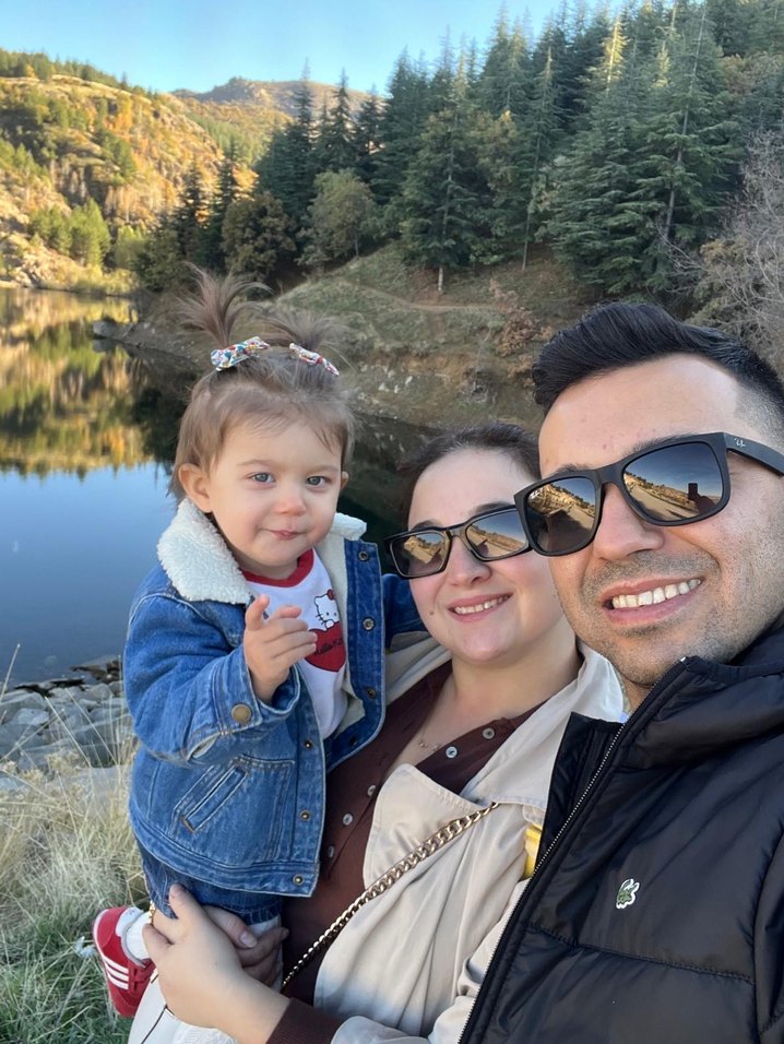 Zara içi kürklü kot ceket - Görsel 5