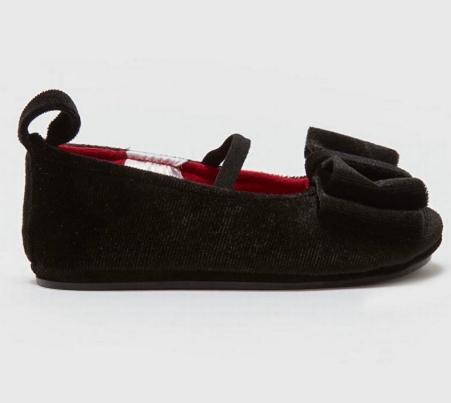 Lcw steps Siyah Fiyonklu süet 20 numara Babet - Görsel 2