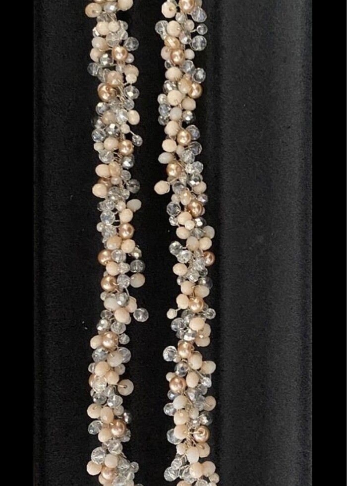 Özel yapım nişan tacı - Görsel 3