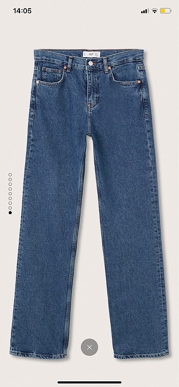 Mango straight jean