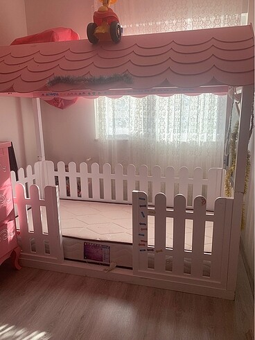 Beden pembe Renk Montessori yatak