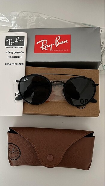 Rayban Siyah Unisex Güneş Gözlüğü