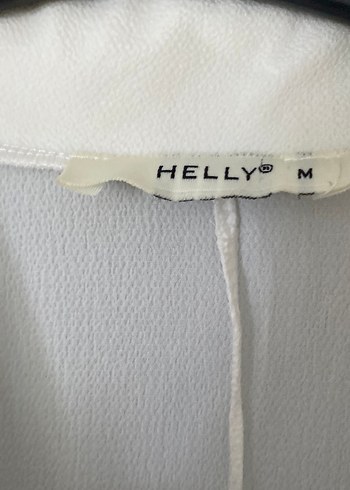 Beyaz Dökümlü Kadın Ceket - Görsel 3