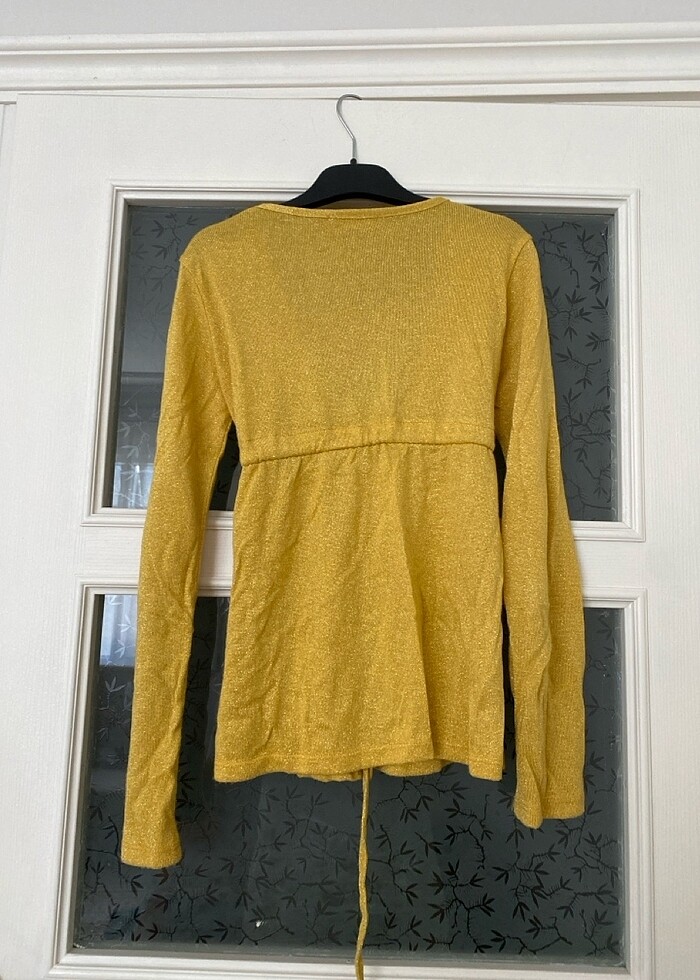 Simli ince hırka - Görsel 3