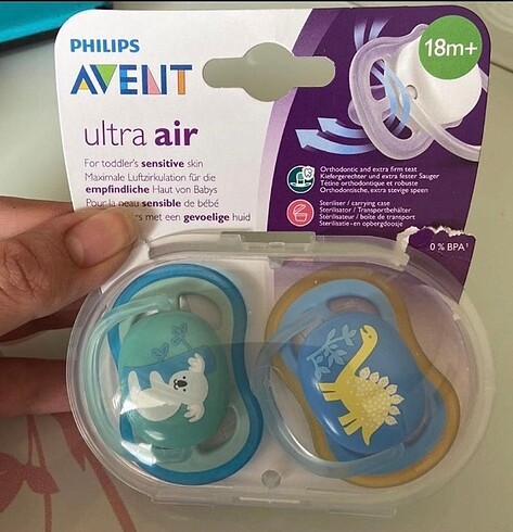 Phılıps avent ultra air emzik 18+