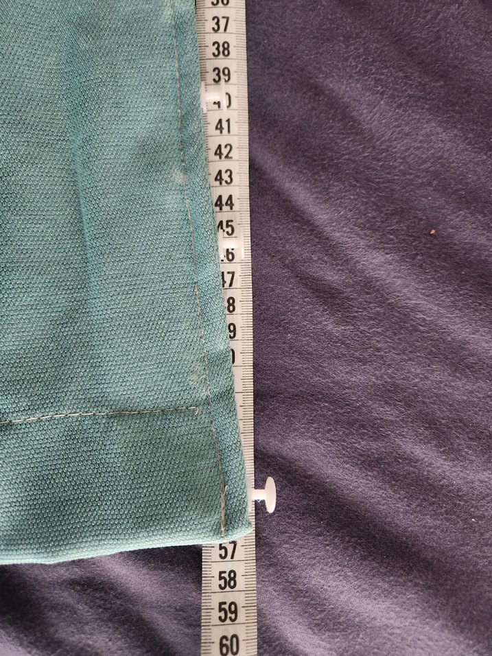 Modern Klasik turkuaz fon Perde - Görsel 4