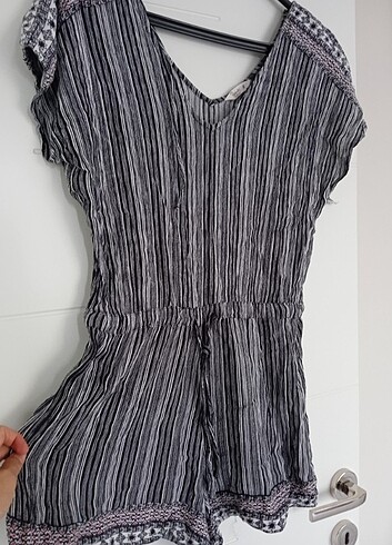 Penti keten tulum şortlu - Görsel 8