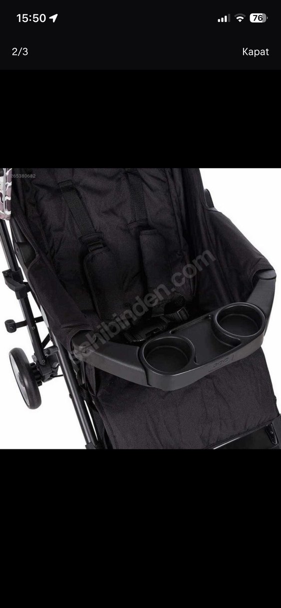 Bebek Arabası ve Oto Koltuğu Seti - Görsel 2