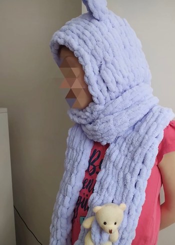 Çocuk Bere ve Atkı Seti - Görsel 3