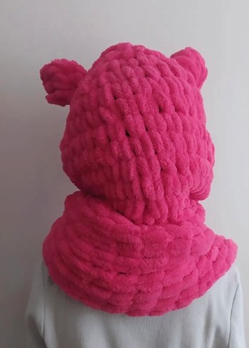 Çocuk Bere ve Atkı Seti - Görsel 9