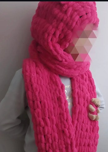 Çocuk Bere ve Atkı Seti - Görsel 10