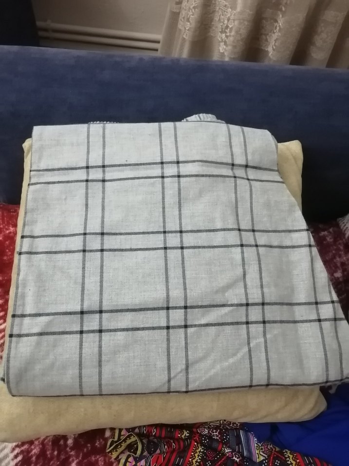 Gri Ekose Desenli Rahat Erkek Pijama - Görsel 2