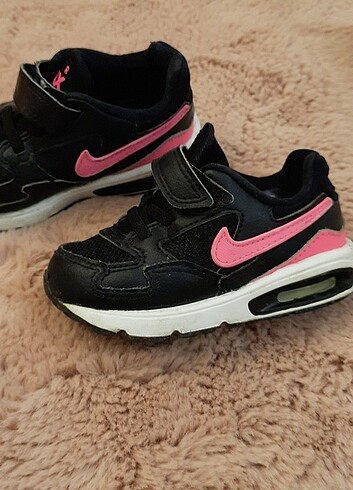 23 Beden siyah Renk Nike Airmax Kız Çocuk Spor Ayakkabı
