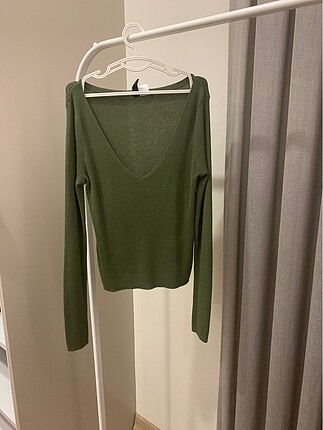 H & M Haki renk ince top