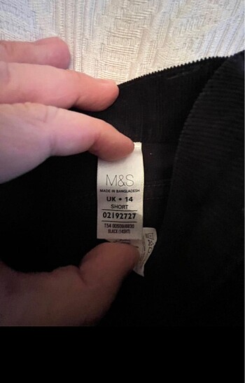 Marks & Spencer Marks & Spencer kadife fitilli pantolon 42 beden