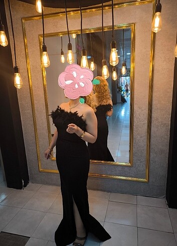 Diğer Straplez gece elbisesi