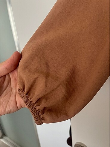 diğer Beden camel Renk Yazlık tesettür ikili takım