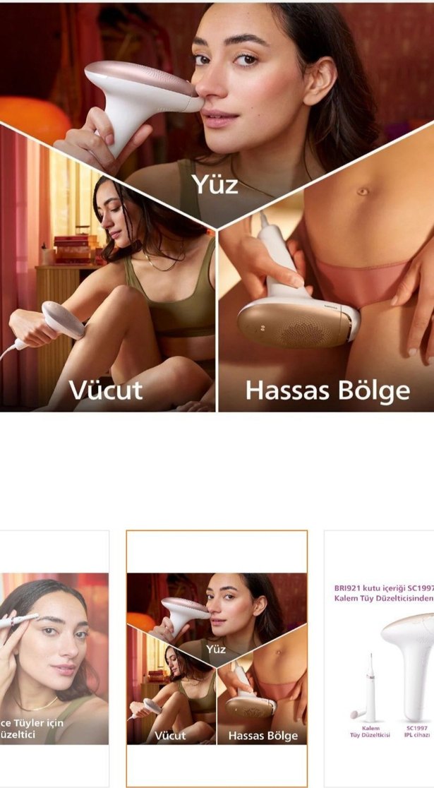 Philips IPL Lazer Epilasyon Cihazı Çantalı - Görsel 3