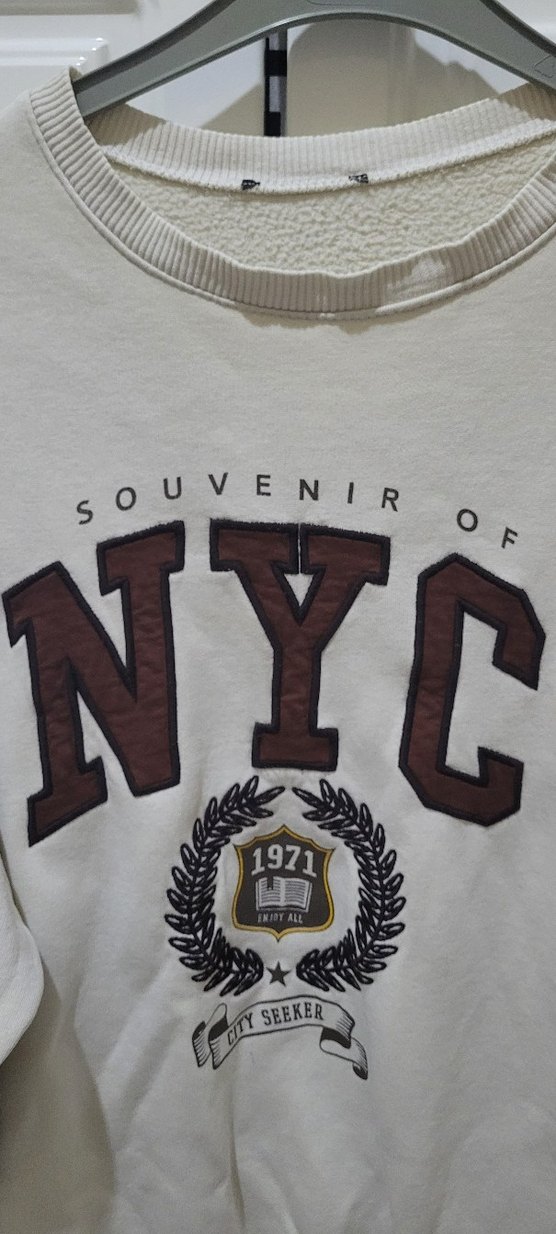 NYC Baskılı Sweatshirt - Görsel 2