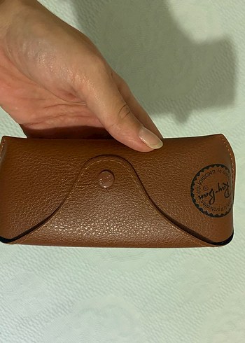 Ray Ban Raybankahverengi Deri Gozluk Kilifli