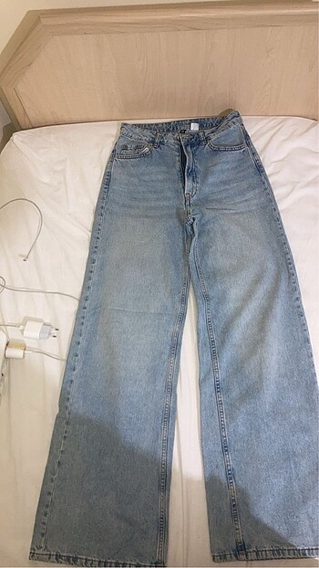 34 Beden hm pantolon wide leg pantolon 34
