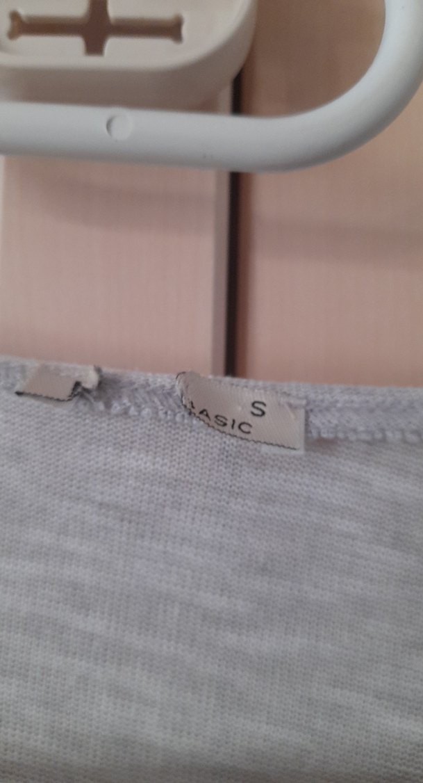 Gri Baskılı Hamile Tişörtü - Görsel 2