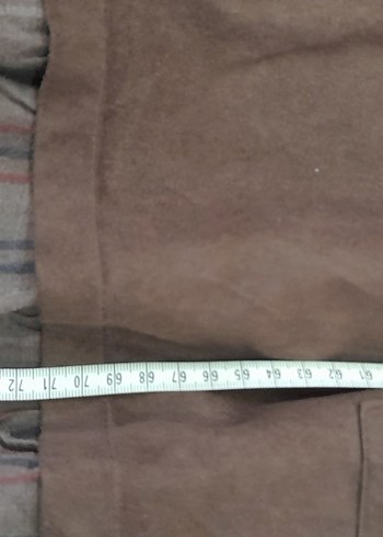 Bej Süet Kadın Tunik Midi Boy - Görsel 4