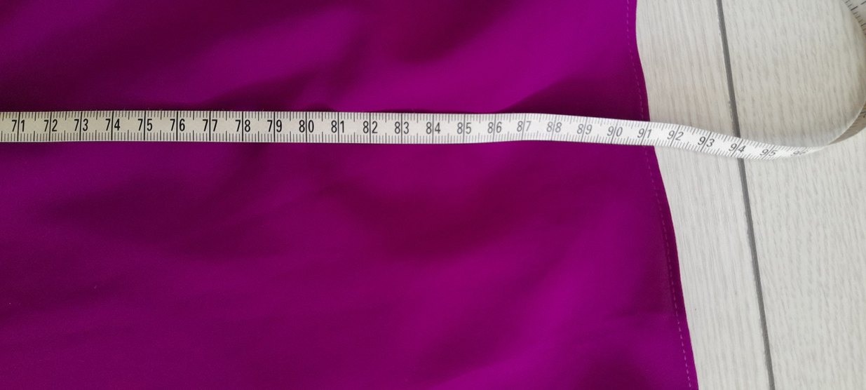 Mor Volanlı Midi Kadın Elbise - Görsel 5