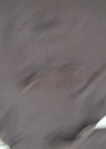 Düğmeli Gri Keten Midi Elbise - Görsel 3