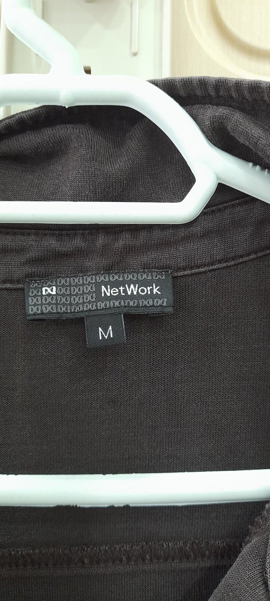 Düğmeli Gri Keten Midi Elbise - Görsel 2