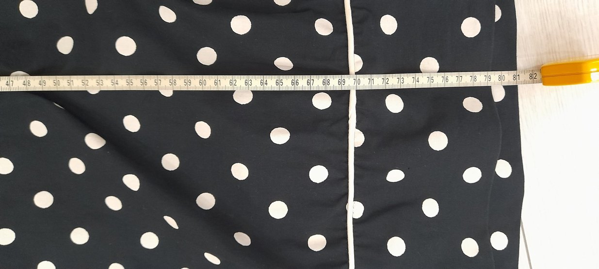 Siyah Puantiyeli Straplez Midi Elbise - Görsel 4