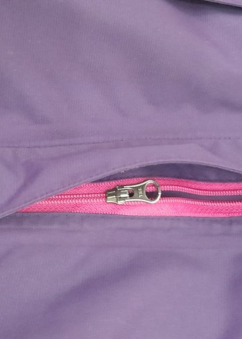 Mor Fermuarlı Kadın Ceket - Görsel 8