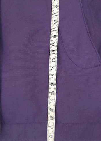 Mor Fermuarlı Kadın Ceket - Görsel 5