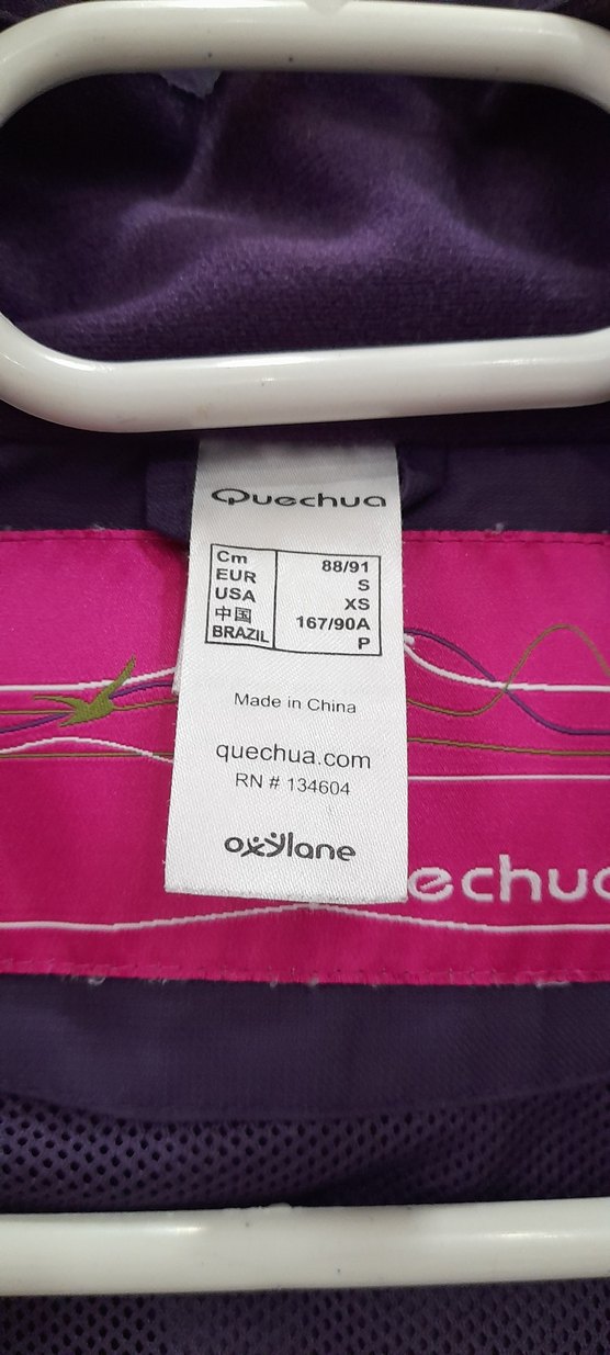 Mor Fermuarlı Kadın Ceket - Görsel 3