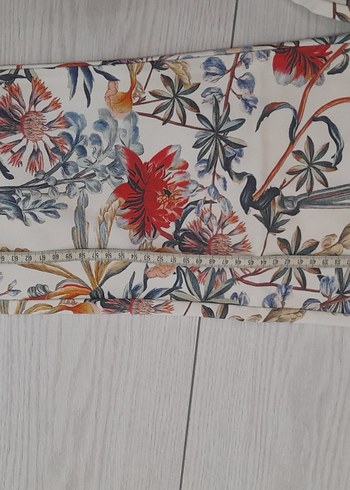 Çiçek Desenli Çok Renkli pantolon - Görsel 6