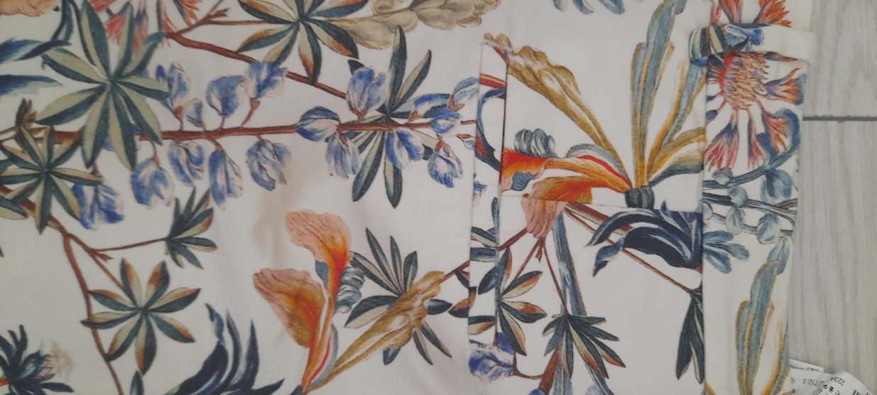 Çiçek Desenli Çok Renkli pantolon - Görsel 4