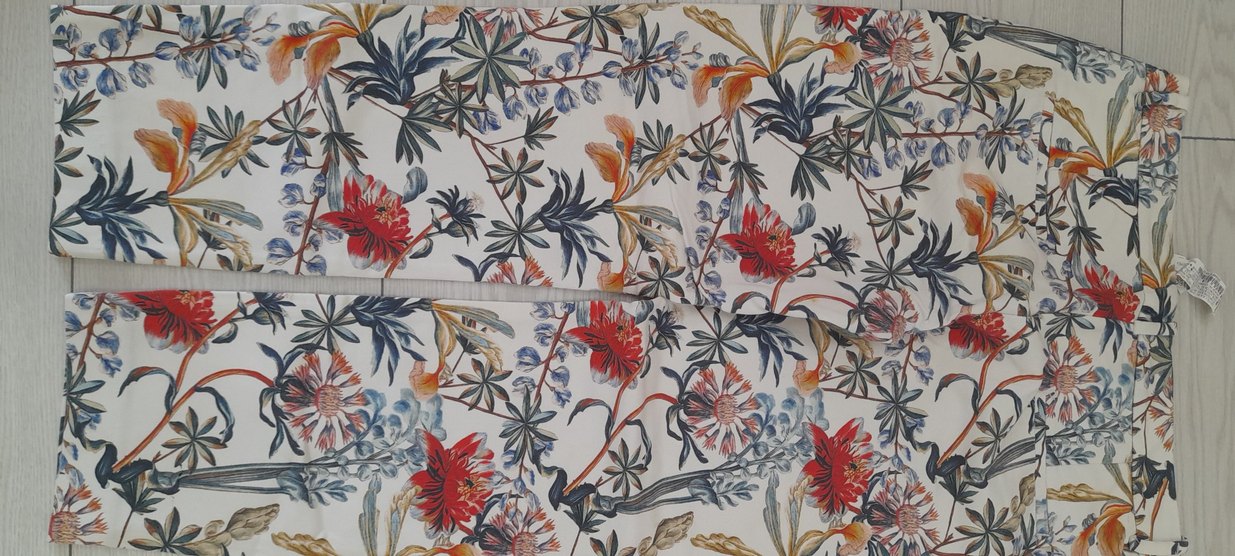 Çiçek Desenli Çok Renkli pantolon - Görsel 3