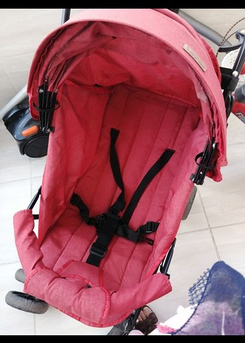 Kırmızı Bebek Arabası - Görsel 7