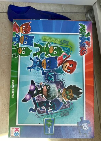 PJ Masks 50 Parça Çocuk Yapboz