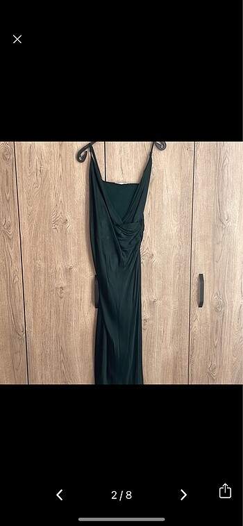 Zara Zara saten elbise